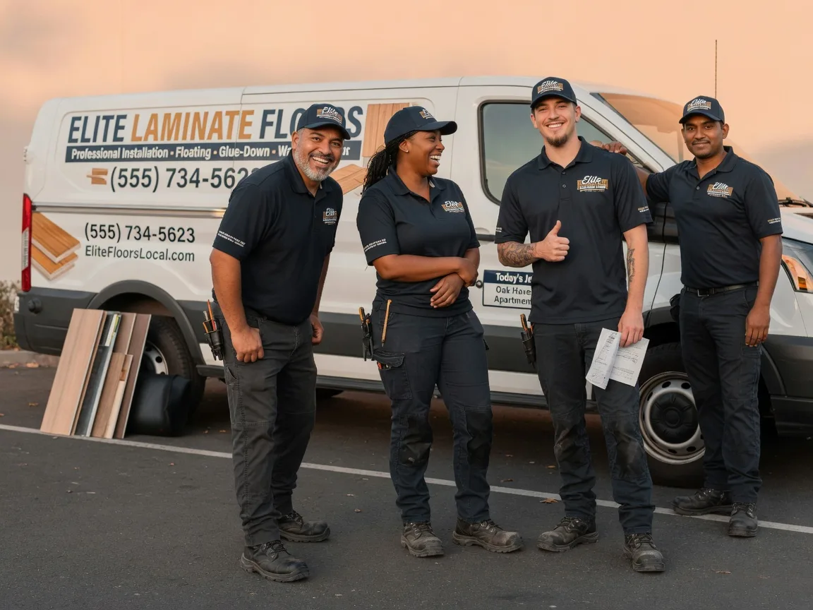 Laminate flooring installation company in Cambria, WI